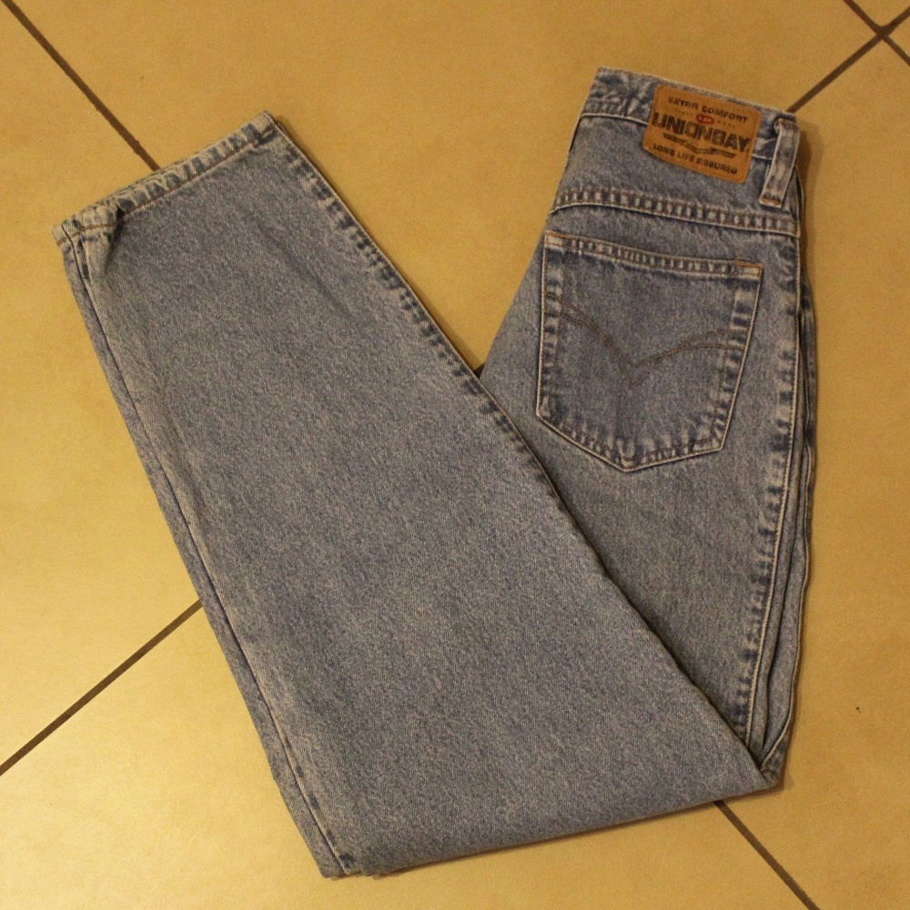 Vintage 80s UNION BAY Jeans High Rise Pleated